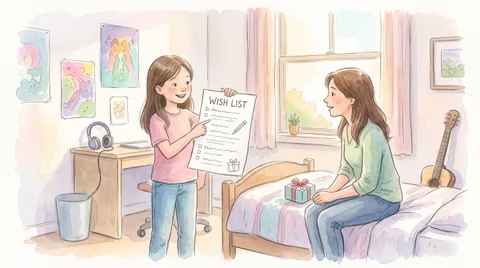 Gifts for a teenage daughter (11–15): let her choose