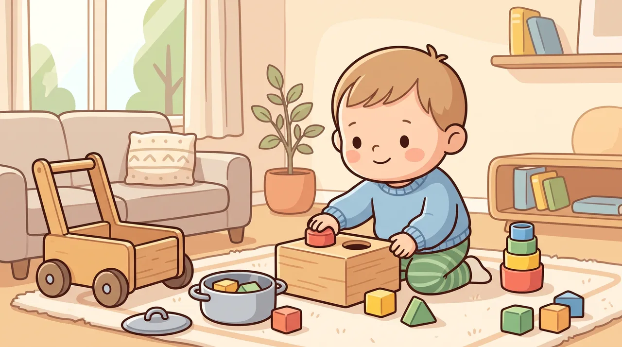 Toys matched to what your child can already do: skill instead of age