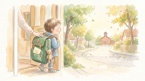 A gift for a child starting school: based on what they fear and what they can't wait for