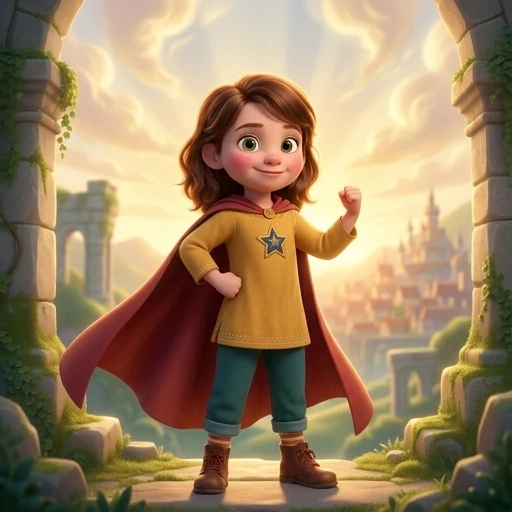 Sample illustration from the world of Heroes